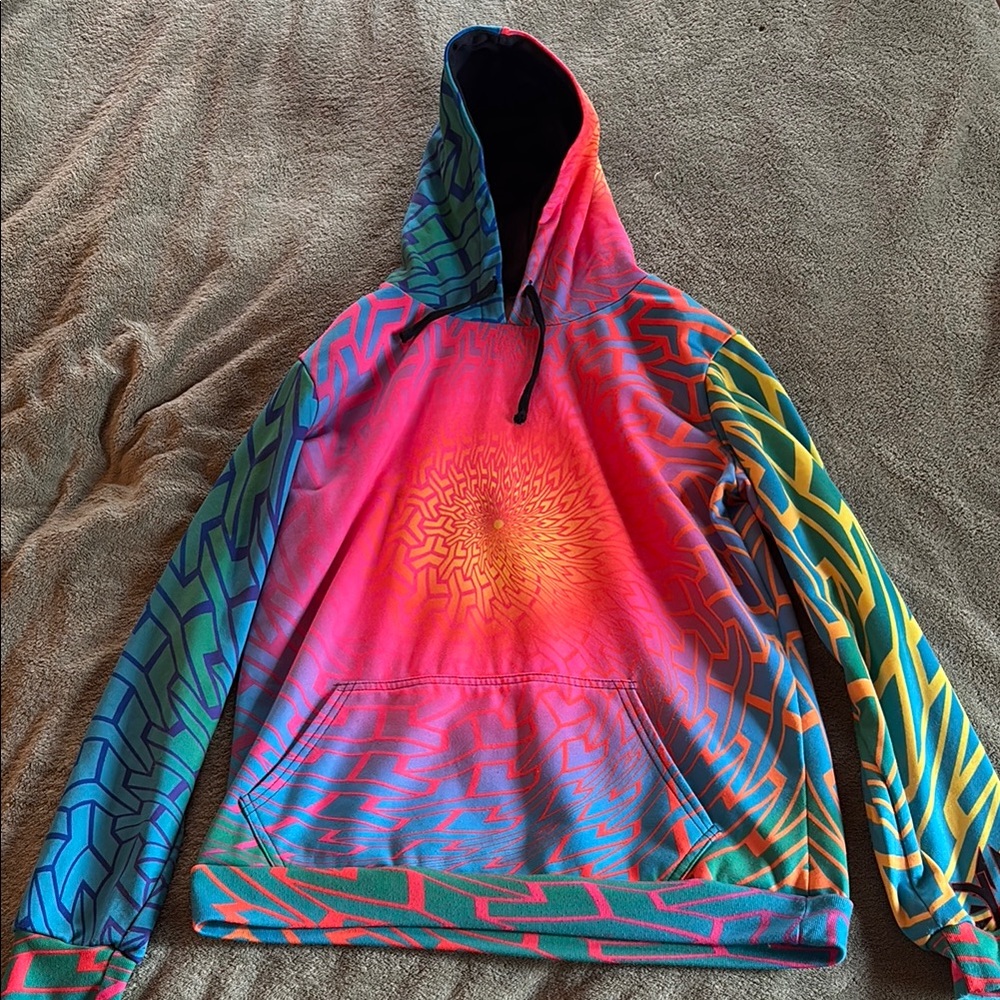 Vibrant Multicolor Hoodie